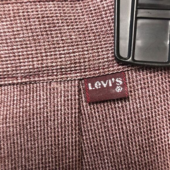 Levis Vintage Bend Over Pants Size 18 Burgundy - Picture 4 of 8